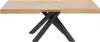 Esstisch ausziehbar - 6 bis 10 Personen - MDF & Metall - Produktbild-Vorschau 5