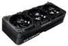 A black graphics card with three fans is shown from a diagonal angle against a white background. Anteprima dell’immagine prodotto