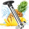 com-four® Ananas-Schneider 3 in 1 - Ananas Schäler aus Produktbild-Vorschau 1