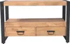 Starfurn - TV-Schrank Britt - 45x100x60cm - Braun Produktbild-Vorschau 2