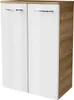 FACKELMANN Doppel-Midischrank MILANO / Badschrank mit Produktbild-Vorschau 1