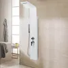Duschpaneel Edelstahl Duschsäule Regendusche Massage Produktbild-Vorschau 1