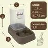 2in1 Wasserspender Futterautomat Katze Trockenfutter Produktbild-Vorschau 2