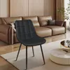 Lot de 2 chaises de salle à manger, fauteuil rembourré en Voir les images du produit 2