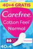 Carefree con salvaslip in estratto di cotone, 44 pezzi Anteprima dell’immagine prodotto 3