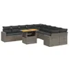 Modulares Garten-Sofaset, 11-teilig, mit verstellbarem Produktbild-Vorschau 1