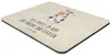 Mr. & Mrs. Panda Mousepad Kuh - Vintage - Geschenk, mauspad Produktbild-Vorschau 3