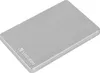 A silver external hard drive with the Verbatim logo is shown on a white background. Anteprima dell’immagine prodotto