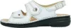 Bequeme Sandalette Finn Comfort Milos, Damen, Weiß, Leder, Produktbild-Vorschau 2