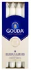 Gouda Bougies de dîner Satin Blanc 24 cm - 8 pièces Voir les images du produit 4