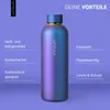 Trinkflasche Edelstahl 500ml Thermoflasche isoliert Sport Produktbild-Vorschau 2