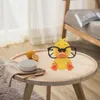 (Duck) Roztomilý kreativní držák na brýle, 1 kus dřevěného Náhled obrázku produktu 2
