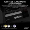 Zasilacz PC CORSAIR RM650e, 650W, Modularny, ATX 3.1, PCIe Podgląd zdjęcia produktu 2