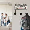 Wo Mäntel chillen Kleiderhaken Leiste mit 3 Haken Produktbild-Vorschau 3