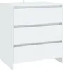 vidaXL Príborník biely 70x41x75 cm Materiál dreva Náhľad obrázku produktu 2
