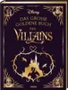A book cover for 'Disney: Das große goldene Buch der Villains' featuring ornate golden designs and character illustrations. Náhľad obrázku produktu