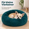 IvoQ Hundebett Donut - Katzenbett - Weiches Plüsch - Produktbild-Vorschau 7