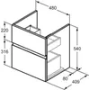 Ideal Standard E3407US Waschtischunterschrank Finesse Produktbild-Vorschau 3