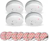 4er Set optische ELRO Rauchmelder Detektor DIN 14604 mit Produktbild-Vorschau 2