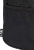 A close-up view of a black Adidas duffel bag, showing the mesh pocket and a tag. Produktbild-Vorschau