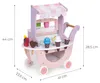 Dřevěný vozík se zmrzlinou ECOTOYS TL89015, 12 ks - N Náhled obrázku produktu 17