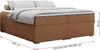 Boxspringbett ohne Kopfteil mit Bettkasten, niedriges Produktbild-Vorschau 5