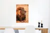 MuchoWow® Poster Sonne - Löwe - Jagd 40x60 cm - Plakate für Produktbild-Vorschau 5