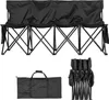 VEVOR Banc pliable portable Banc de camping Banc (4 Voir les images du produit 1