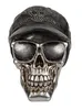 Spardose Totenkopf mit Basecap 16x13cm Produktbild-Vorschau 2