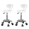 Lot de 2 tabourets pivotants avec dossier Tabourets à Voir les images du produit 3