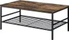 Couchtisch Vicco Fyrk Goldkraft Eiche/Schwarz 106 x 60 cm Produktbild-Vorschau 1