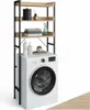 tectake® Badezimmerregal Seattle inklusive Kippschutz Produktbild-Vorschau 1