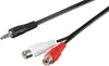 Goobay 50116 Adaptateur de câble audio 3,5 mm, mâle à Voir les images du produit 1