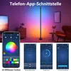LED Stehlampe RGB ​Dimmbar Stehleuchte Bluetooth Produktbild-Vorschau 7