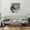 Bilder auf glas - Einteilig - Nashorn Monochrom Tier - Produktbild-Vorschau 6