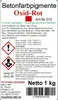 Eisenoxid Rot Pigment 1 kg - Beton -Gips-putze-Harz Farbe Produktbild-Vorschau 6