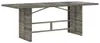 vidaXL Zahradní stůl se skleněnou deskou šedý 190x80x74 cm Náhled obrázku produktu 1