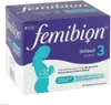 A product box for Femibion 3 Stillzeit, showing a silhouette of a mother breastfeeding her baby. Anteprima dell’immagine prodotto