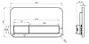 Bettigungsplatte ViConnect 253 x 145 x 62 mm wei mit zwei Produktbild-Vorschau 8