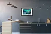 MuchoWow® MuchoWow® Gerahmtes Poster Nordlichter - Schnee - Produktbild-Vorschau 2