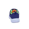 A single blue sneaker is shown from the back on a white background. Produktbild-Vorschau