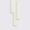Moderne beige runde Pendelleuchte Ø20cm drei Wellrohre für Produktbild-Vorschau 15