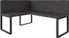 Eckbank Vicco Ravon Anthrazit 120 x 150 cm, Model 58494 Produktbild-Vorschau 1