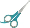PETS AID ONLY Fell- & Pfotenschere rund 170 mm türkis Produktbild-Vorschau 1