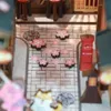 Japonský štýl DIY Book Nook miniatúrny domček 3D puzzle s Náhľad obrázku produktu 3