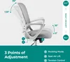 Chaise de bureau Sweiko avec repose-pieds réglable,Grand Voir les images du produit 6