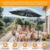 Wolketon 3m-3.5m Sonnenschirm Neigbar Ampelschirm Produktbild-Vorschau 2