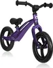 A purple balance bike for children is shown against a white background. Produktbild-Vorschau