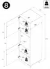 ULWEHOME | Küchenzeile 300 cm Mattweiß, Küchenmöbel-Set Produktbild-Vorschau 16