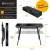 KESSER® Table de camping pliante Table pliante avec cadre Voir les images du produit 8